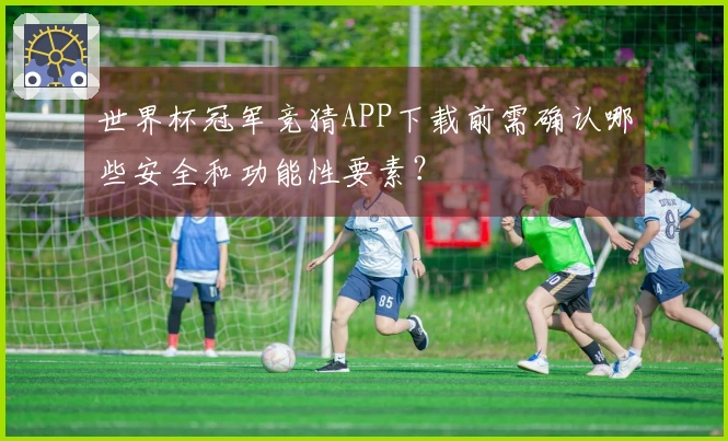 世界杯冠军竞猜APP下载前需确认哪些安全和功能性要素？