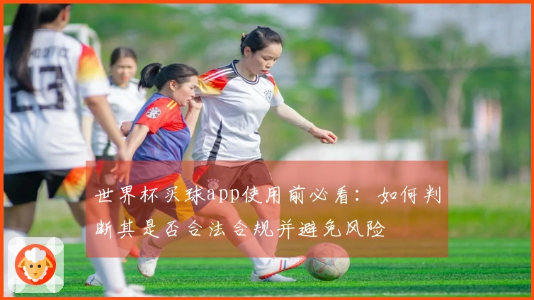 世界杯买球app使用前必看：如何判断其是否合法合规并避免风险