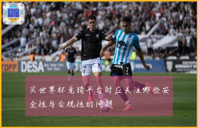 买世界杯竞猜平台时应关注哪些安全性与合规性的问题